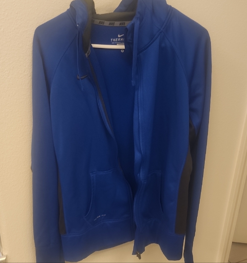 Nike Royal Blue Therma Fit Jacket